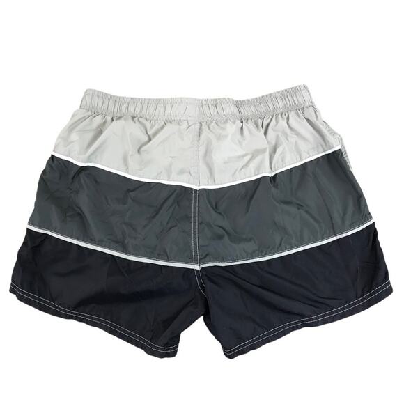 HUGO BOSS Butterflyfish Swim Boxer Men S Grey Colorblock Pockets Comfy Relax - Picture 6 of 15